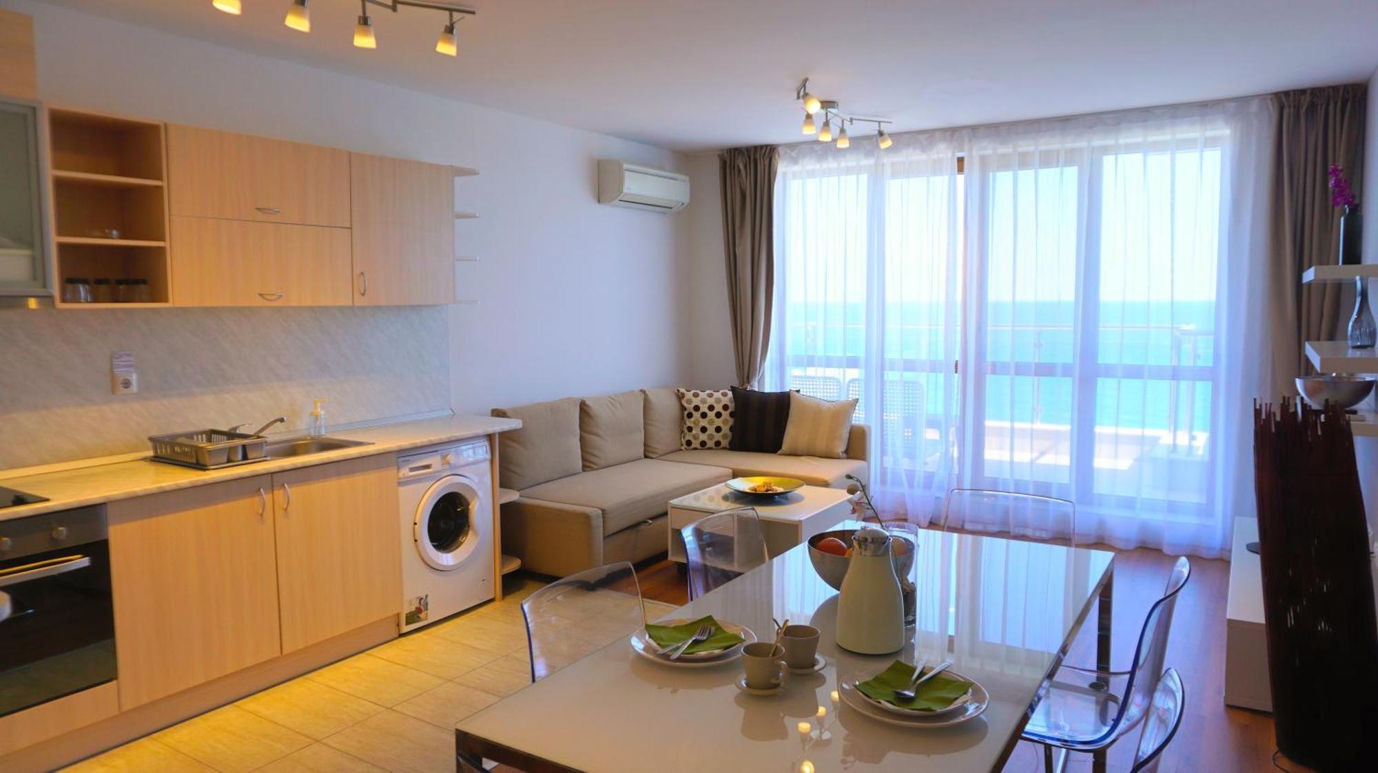 Апартаменти Бяла Клиф на плажа - Apartments Byala Cliff First Line Екстериор снимка